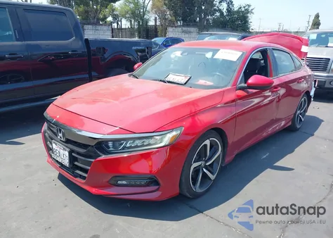 2018 Honda Accord Sport from USA, damaged, VIN 1HGCV1F36JA160614